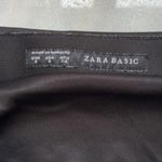 ZARA Black & Tan Color Block Skirt Photo 3