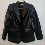 Good American NWT Better than Leather (faux) blazer Photo 2