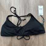 Ralph Lauren Polo  Black Halter‎ Crochet Lace Bikini Top Size S NEW Photo 0