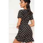 About Us  Mini Polka Dot Black & White Dress NWT! Photo 1