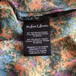 For Love & Lemons Brittany Floral Midi Dress Long Sleeve Women's Size Medium NWT Photo 11