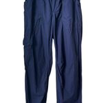 Aerie Navy Paperbag Joggers - Medium Photo 0