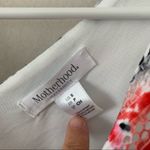 Motherhood Maternity  Floral Lace Belted Jacquard VNeck Dress Photo 6