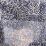 Rebecca Malone  blue color block jacket with pink paisley-like embroidered detail Photo 8