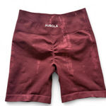 Aurora Scrunch Booty Shorts Red Photo 1