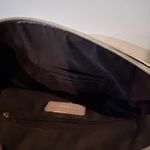 Lovestitch Brand Name Pink Beige Dome Crossbody Shoulder Bag Tassel Gold Hardware Photo 8