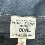Nili Lotan French Military Pant Dark Grey Utility Joggers Size 2 Photo 5