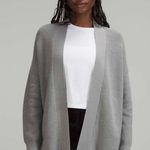 Lululemon  Merino Wool-Blend Ribbed Long Wrap Sweater size 4 Photo 0