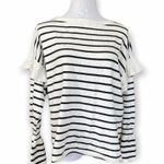 Anthropologie Womens  Lumiere Young Contemporary Ruffle Top - Sz L Photo 1
