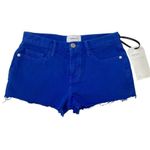 Current/Elliott NWT  Women's Boyfriend Denim‎ Shorts Blue Size 25 Casual Photo 0