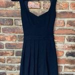 Topshop Dress Up Collection Black Sleeveless Open Back Mini Dress Women's Size 4 Photo 0