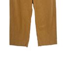 Anthropologie Maeve Colette Linen Crop Wide-Leg Pants Camel Tan Size 30 Photo 7
