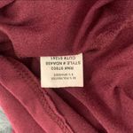 Ing Soft Maroon Velour Mock Neck Dress M Size M Photo 5