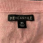 J.Crew  Mercantile Pullover Sweater XS Pink Long Sleeve Knit V Neck Photo 5