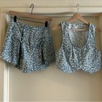 Free People New  Bennett Set Size 4 MSRP: $128 top and Short Photo 2