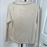 J.Crew  Cream Cowl Neck Sweater‎ with Relaxed Fit Photo 3