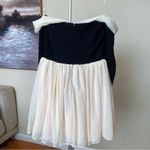 House Of CB  'Alana' Black &‎ Cream Off Shoulder Dress NWOT size L Taller Photo 6