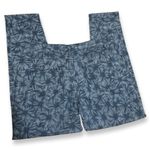 Rue 21 Jeans Womens 9 Floral Print Tapered Ankle Retro Boho Blue Stretch Denim Photo 7