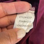 Grey's Anatomy  Maroon Scrub Pant Medical Nurse Doctor Hospital Size LP EUC #1339 Photo 6