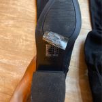 Forever 21  Black Thigh High OTK Over The Knee Chunky Heel Suede Boots 7.5  Photo 3