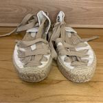 Soludos  Espadrille Lace-up Flats - Size 7 Photo 2