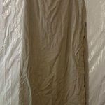 Eileen Fisher  Tan Wrap Cotton Blend Midi Skirt Size 2X Photo 0