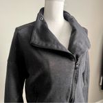 Adidas  | Charcoal Gray Moto Style Jacket Sz M Photo 2