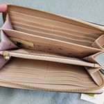 Kate Spade NWT Warm Beige Pebbled Leather Large Neda Studded Zip Wallet NWT Photo 9