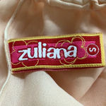Zuliana Size Small Light Peach Ruffle Side Tie Skirt. Made in USA. New With Tags Photo 4