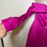 House Of CB MYA HOT PINK SATIN OFF SHOULDER BLAZER DRESS sz S Photo 11