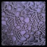 Harper Navy blue backless lace semi formal dress Crochet Women’s Size S Small Photo 3