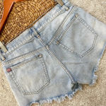 BDG Urban Outfitters  Distressed Jean Cut Off Essential Shorts Mid-Rise Size 28 Photo 3