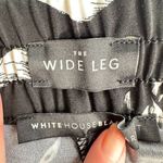 White House | Black Market WHBM Pants Size S Black White Floral Wide Leg Palazzo Photo 6