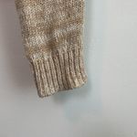 Harper Heritage  Heathered Tan Carmen High Neck Puff Sleeve Sweater Photo 7