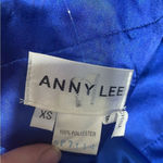 Anny Lee  Royal Blue Embroidered Rhinestone Keyhole Prom Dress Size‎ XS Photo 2