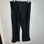 Nike Women's Vintage Size Medium Black Wide Leg Fit Dry Sweatpants Photo 3