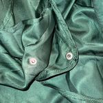 ATTACK ON TITAN small green hooded cape one button closure see flaw in pic Photo 6