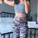 Hollister Gray Camo Cargo High Rise Jogger Photo 1