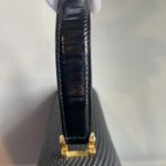 Tiffany & Co. Vintage T Lock Top Handle Flap Bag Black Patent Leather - NWOT Photo 7