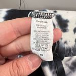 Veronica M Women's Long Sleeve Black White Tie-Dye Tunic Knit Dress Size XS Photo 8