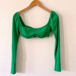 Princess Polly  Becca Long Sleeve Cropped Top Photo 1