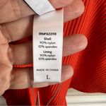 ANDIE  Swim NWT The Asbury Rib One Piece Swimsuit in Sire (Orange) Size L Photo 9