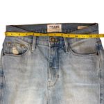 frame denim Le Sylvie Kick Boot Crop Jeans Womens Size 25 Elenda Light Wash Photo 4