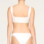 SKIMS New Bridal Silk Lingerie Corset Square Neck Top Ivory Size XS Photo 1