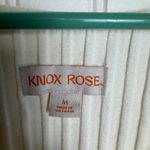 Knox Rose cream ribbed long sleeve scoop neck tee size medium P2 Photo 5