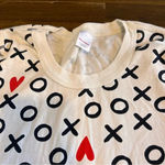 Hanna Andersson Pajama Top Love Xoxo Hearts Valentines Family Matching Large Black Photo 2