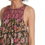 Free People Oh Baby Black And Pink Floral Mini Dress Size XS Photo 2