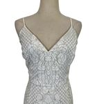 Shona joy Lace Handkerchief Hem Fluted Midi Dress Photo 3