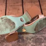 Betsey Johnson  Silver Glitter Block Heels with Adjustable Strap Size 7.5 Photo 7