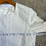 Tahari  White Suit Jacket Blazer Formal Cropped Size 10 Business Office Photo 6